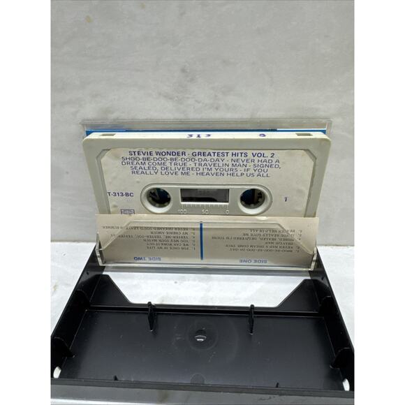 tevie Wonder Cassette Greatest Hits Vol. 2 1979 Motown Records Reissue - Picture 4 of 5